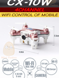 Mini Remote Control Drones Helicopter With Camera