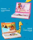 Children Intelligent Magnetic Book 3D Puzzles