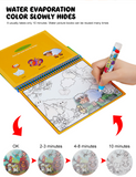 Magic Water Drawing Book with Magic Pen