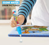 Magic Water Drawing Book with Magic Pen