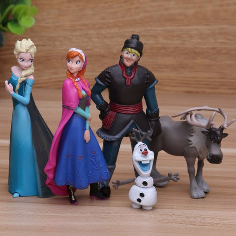 Disney Frozen 5pcs Set Mini Action Figure