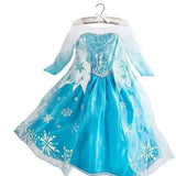 Disney Frozen Princess Elsa and Anna Costume Dress