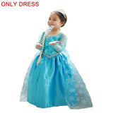 Disney Frozen Princess Elsa and Anna Costume Dress