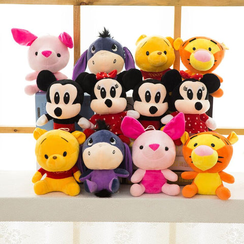 Disney Toy Collections - Winnie the Pooh; Mickey; Minnie; Lilo; Stitch and more