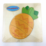 Animals Fruits Objects etc.. Wooden 3D Puzzles