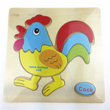 Animals Fruits Objects etc.. Wooden 3D Puzzles