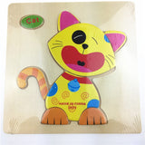 Animals Fruits Objects etc.. Wooden 3D Puzzles