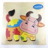 Animals Fruits Objects etc.. Wooden 3D Puzzles