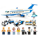 Aircraft Station and Space Shuttle Rocket Launch Station Building Block Set