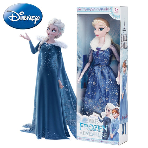 Disney Frozen 32cm Princess Elsa and Anna Plush Doll