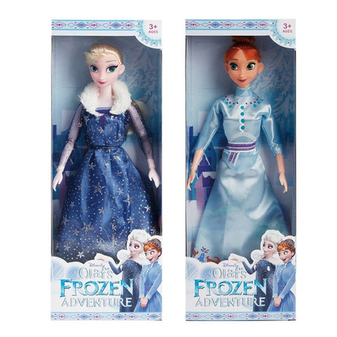 Disney Frozen 32cm Princess Elsa and Anna Plush Doll