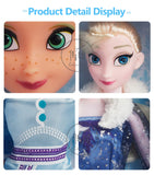 Disney Frozen 32cm Princess Elsa and Anna Plush Doll