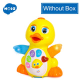 Happy Flapping Yellow Duck with Lights and Music