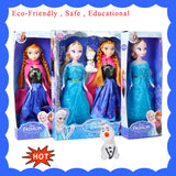 Disney Frozen Princess Elsa, Anna and Olaf Doll