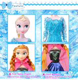 Disney Frozen Princess Elsa, Anna and Olaf Doll